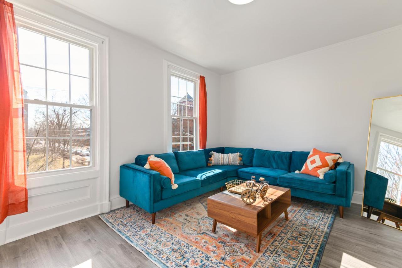 דירות ניו הייבן Orange Oasis In The Heart Of East Rock With Free Parking Near Dt And Yale מראה חיצוני תמונה
